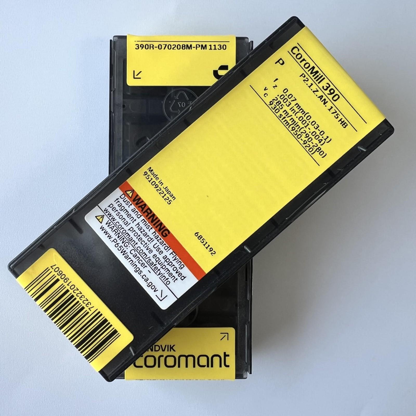 SANDVIK / 390R-070208M-PM 1130 / Original Swedish hard alloy blade 10 Pcs
SANDVIK / 390R-070208M-PM 1130 / Original Swedish hard alloy blade 10 Pcs