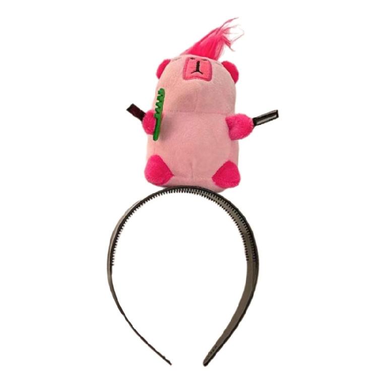 Adorable Capybara Themed Hairband Soft Stretchy Fabric Hair Hoop Unisex Headwear For Daily Outings Costume Event рожевий
Adorable Capybara Themed Hairband Soft Stretchy Fabric Hair Hoop Unisex Headwear For Daily Outings Costume Event рожевий