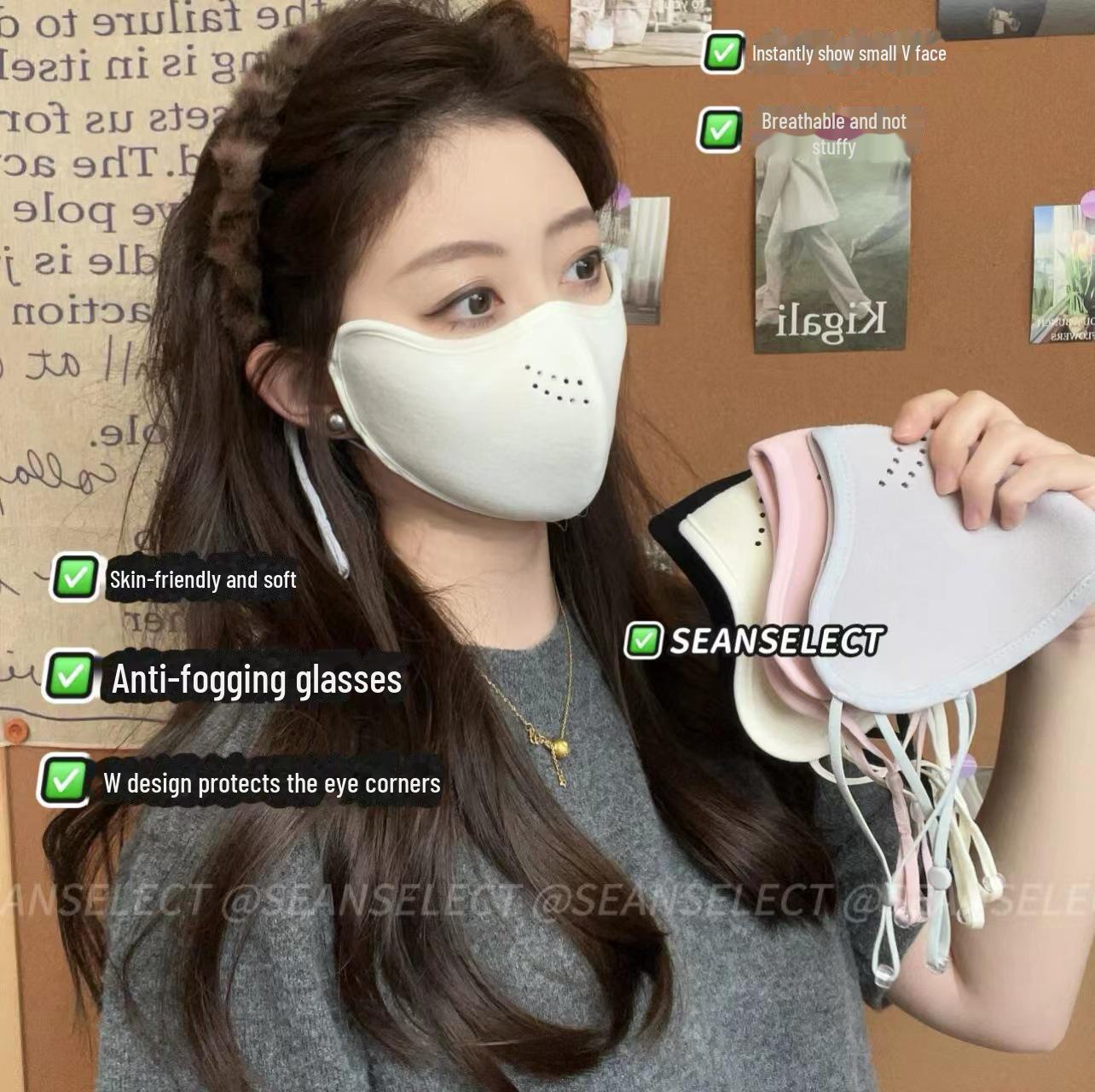 Women s 3D Breathable Winter Mask with Eye Protection - Windproof & Cold-Proof Australian Velvet for Cycling One Size
Women s 3D Breathable Winter Mask with Eye Protection - Windproof & Cold-Proof Australian Velvet for Cycling One Size