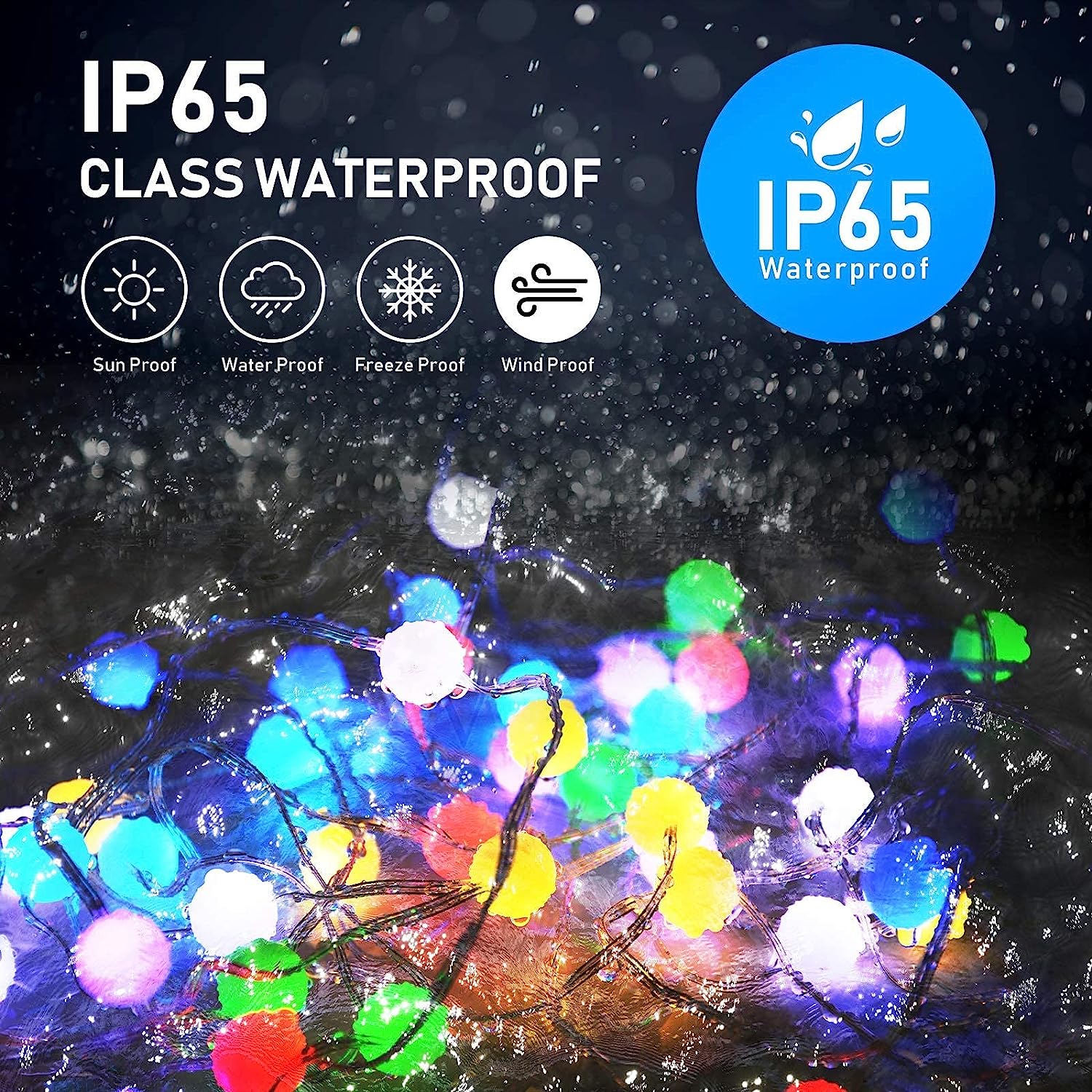 15M 100LED Smart String Lights Outdoor Led Waterproof Strip Lights RGB Music Sync Remote &App Controlled Lights For Home Decor 15m 100LED&USB
15M 100LED Smart String Lights Outdoor Led Waterproof Strip Lights RGB Music Sync Remote &App Controlled Lights For Home Decor 15m 100LED&USB