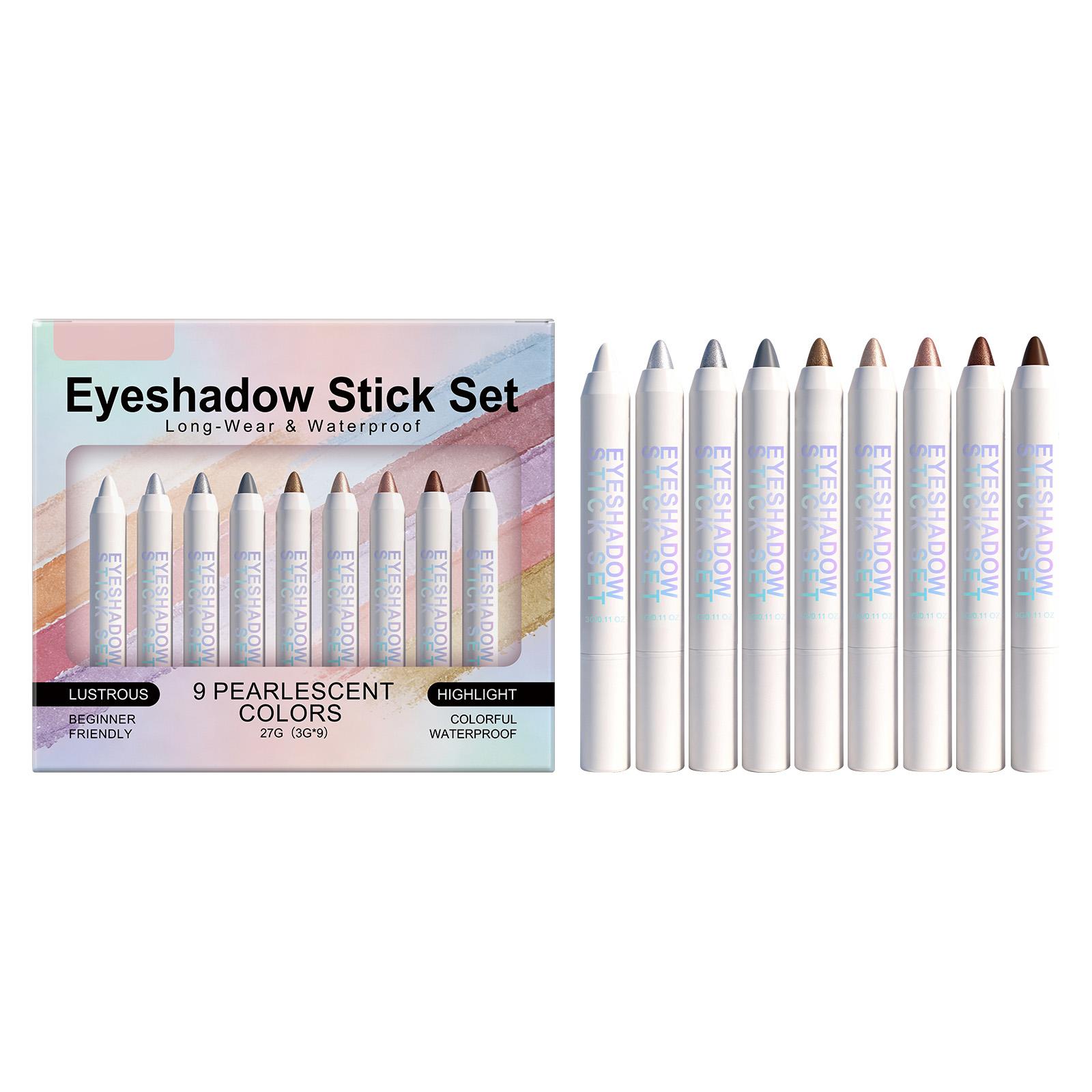 Multi-effect Eyeshadow Stick Set Lightweight, Smooth, Long-Wearing, Soft And Smooth, Lustrous Finish Perfect
Multi-effect Eyeshadow Stick Set Lightweight, Smooth, Long-Wearing, Soft And Smooth, Lustrous Finish Perfect