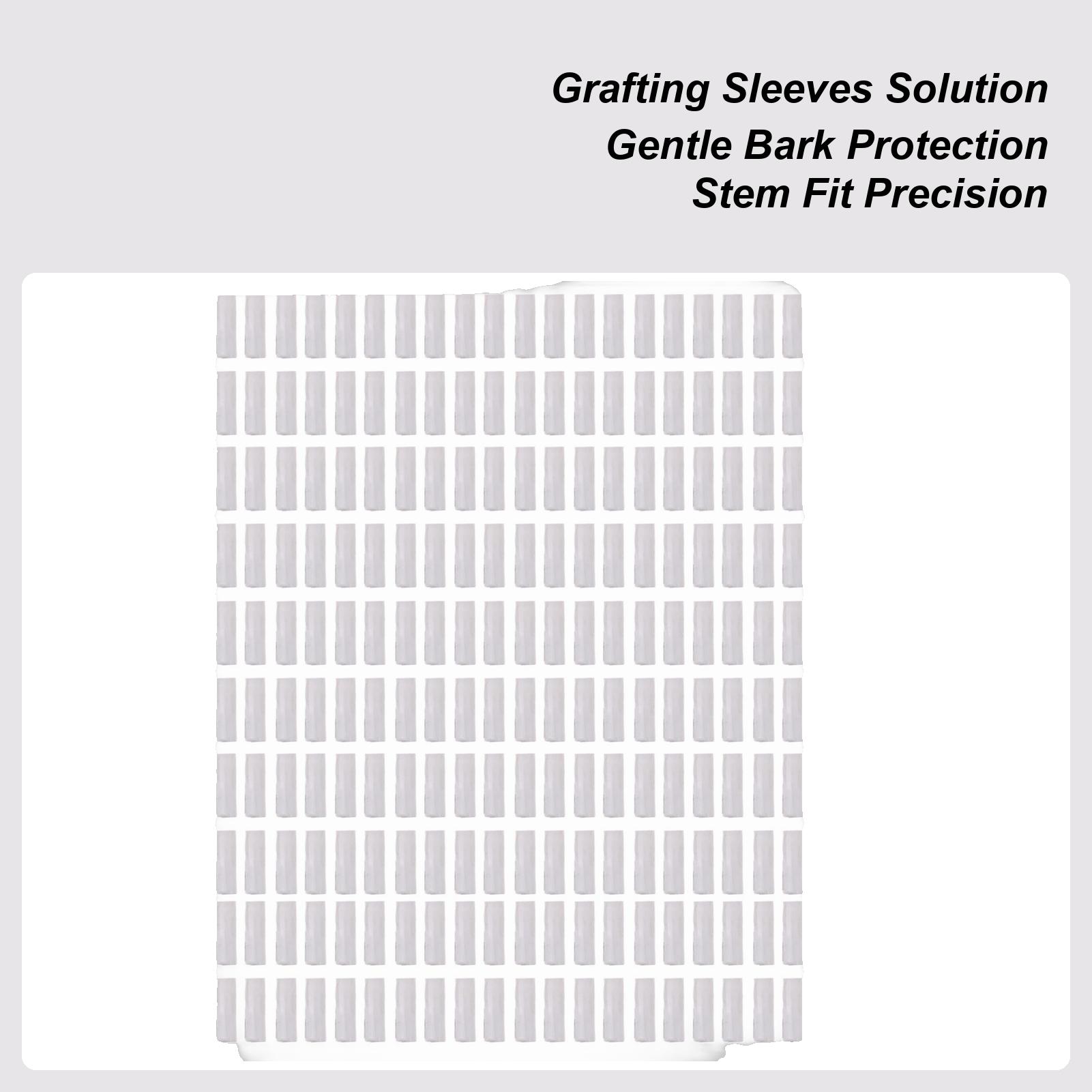 200pcs Fruit Tree Silicone Grafting Sleeve 3-10mm Size Grafting Sleeve Moisture Plant Trunk Grafting Wrapping Sleeves China Mainland
200pcs Fruit Tree Silicone Grafting Sleeve 3-10mm Size Grafting Sleeve Moisture Plant Trunk Grafting Wrapping Sleeves China Mainland