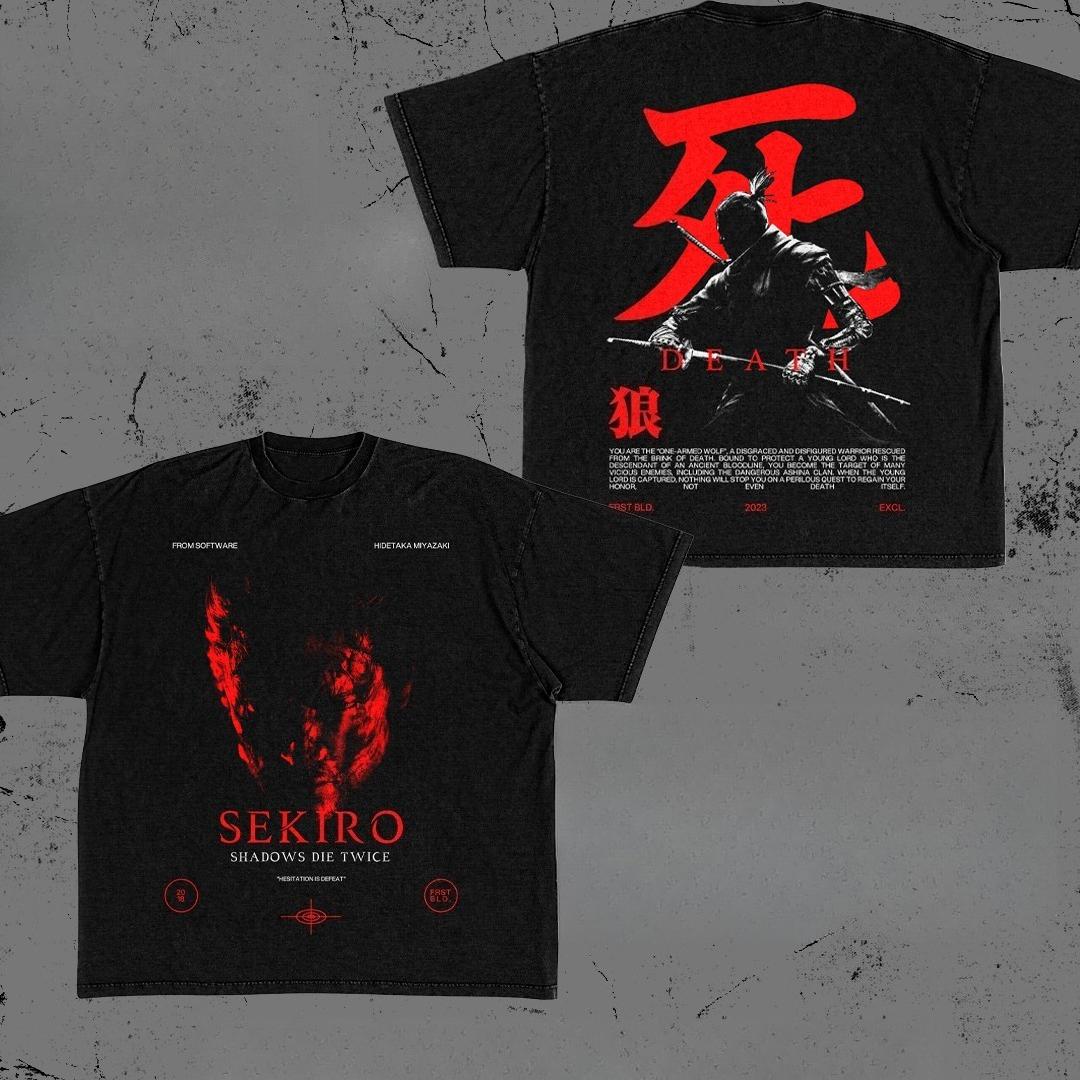 Japan Classic Samurai Fighting Game Sekiro Samurai Tshirt Unisex Women Washed Vintage Loose Cotton Oversize Streetwear Hip Hop Tee XL
Japan Classic Samurai Fighting Game Sekiro Samurai Tshirt Unisex Women Washed Vintage Loose Cotton Oversize Streetwear Hip Hop Tee XL