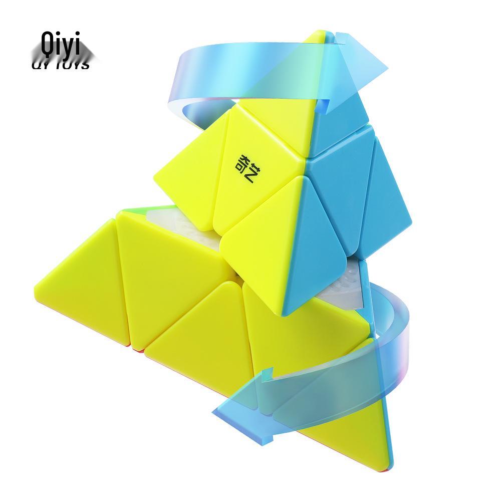 Qiyi Qiming S3 Stickerless Pyramid Cube with Steel Ball Positioning for Smooth Student Training
Qiyi Qiming S3 Stickerless Pyramid Cube with Steel Ball Positioning for Smooth Student Training