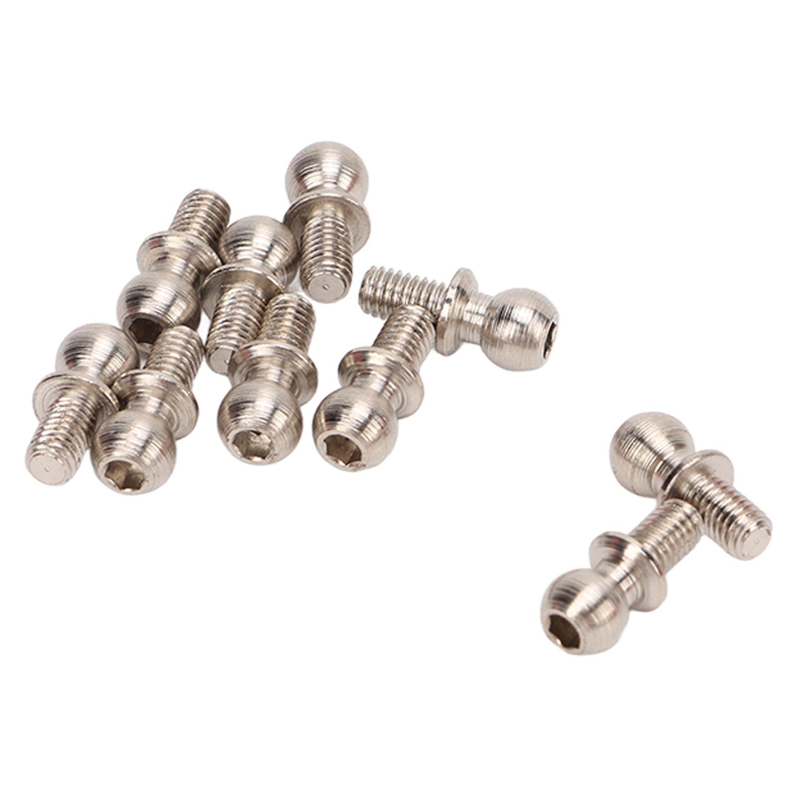 10 Pcs RC Steering Ball Joint Remote Control Car Upgrade Parts Iron Steering Ball Head for ZD
10 Pcs RC Steering Ball Joint Remote Control Car Upgrade Parts Iron Steering Ball Head for ZD