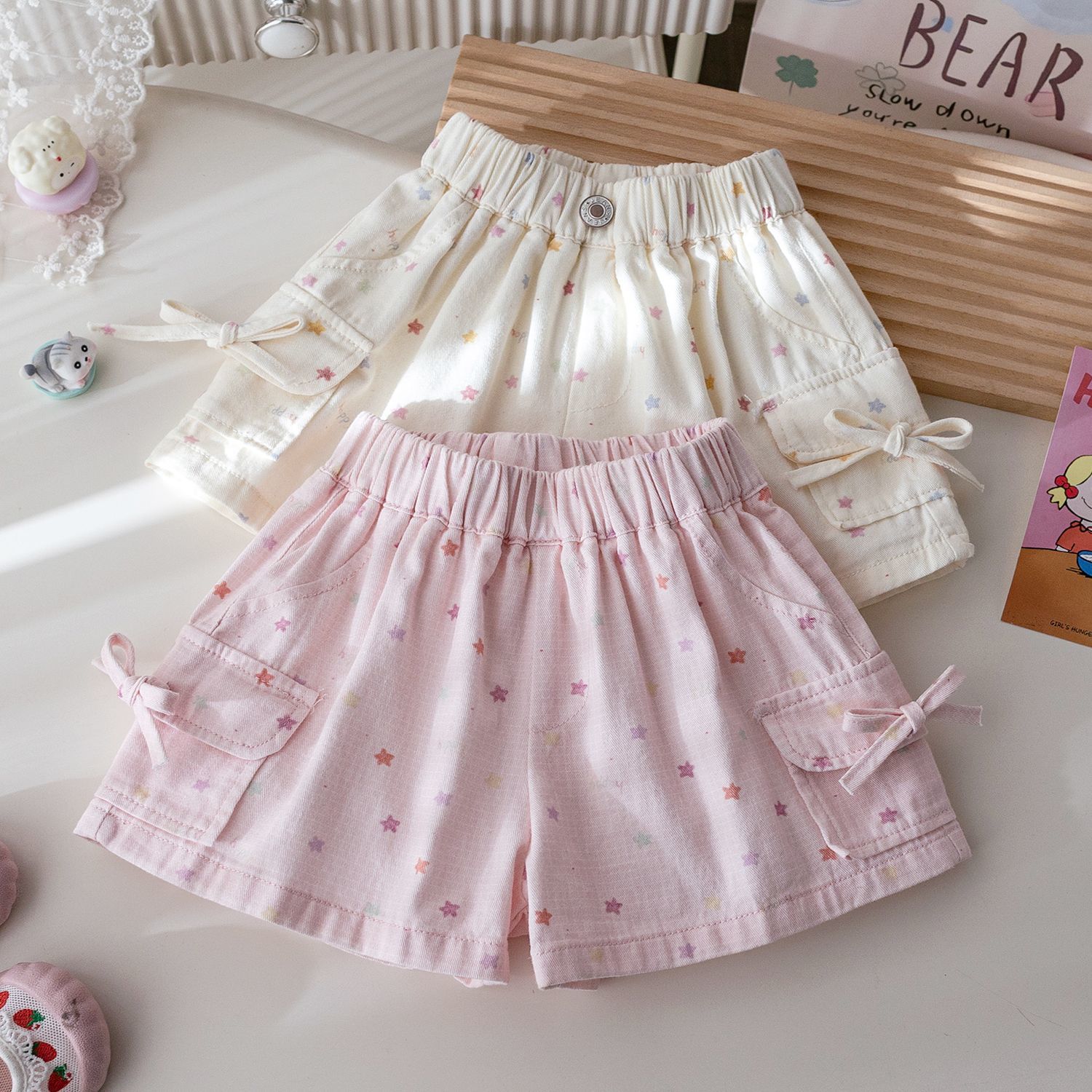 Girls Summer Pentagram Floral Skirt Pants for Baby Girls New Butterfly Bow Side Pocket Short Skirt Pants 90 рожевий
Girls Summer Pentagram Floral Skirt Pants for Baby Girls New Butterfly Bow Side Pocket Short Skirt Pants 90 рожевий