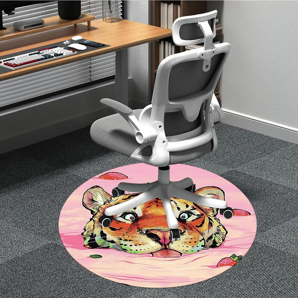 1PCTiger Strawberry Office Round Area Rug, Indoor Mat Suitable For Office, Under Office Chairs Bedroom Living Room Home Decor, Room Deco003 80cm by 80cm
1PCTiger Strawberry Office Round Area Rug, Indoor Mat Suitable For Office, Under Office Chairs Bedroom Living Room Home Decor, Room Deco003 80cm by 80cm