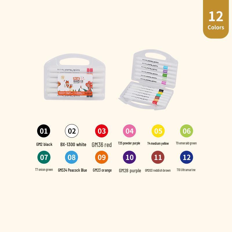 Washable Opaque Acrylic Markers, Stackable Colors, 36 Special Art Pencils for Kindergarten & Primary School Students.
Washable Opaque Acrylic Markers, Stackable Colors, 36 Special Art Pencils for Kindergarten & Primary School Students.