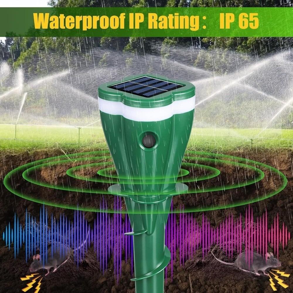Screw Shaped Solar Powered Mole Repellent Waterproof Groundhog Deterrent Gopher Repellent Farmland зелёный
Screw Shaped Solar Powered Mole Repellent Waterproof Groundhog Deterrent Gopher Repellent Farmland зелёный