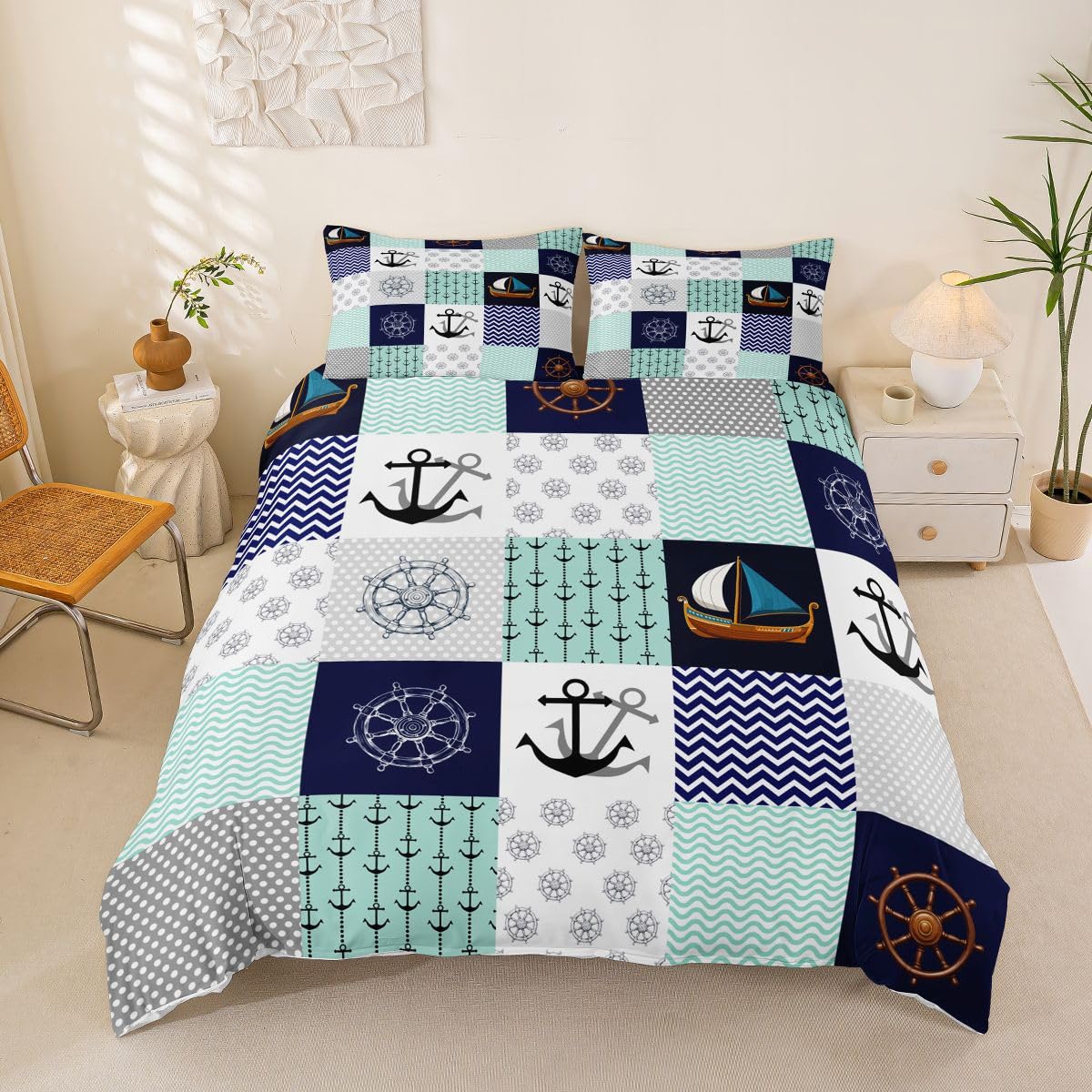 Feelyou Geometric Bedding Set Queen Size Green Black Gray Comforter Cover Set for Boys Girls Teens Rectangle Square Duvet Cover Modern Abstr 155x200cm
Feelyou Geometric Bedding Set Queen Size Green Black Gray Comforter Cover Set for Boys Girls Teens Rectangle Square Duvet Cover Modern Abstr 155x200cm