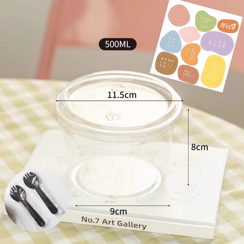 AVADEN 500ml Disposable Plastic Bowls with Morandi Stickers & Cutlery (100 Sets)
AVADEN 500ml Disposable Plastic Bowls with Morandi Stickers & Cutlery (100 Sets)