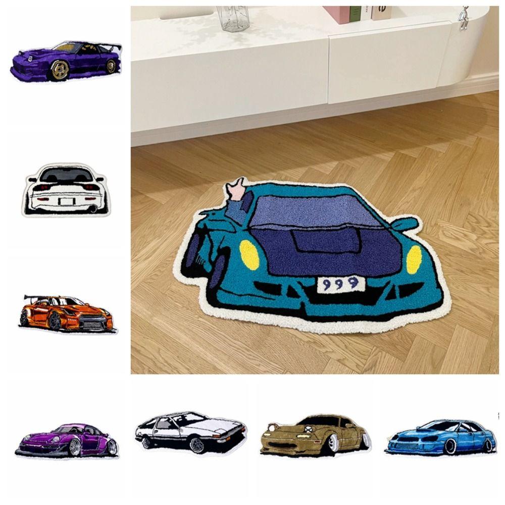 Sports Racing Car Tufted Carpet Embroidered Floor Mat Home Decoration Car Shape Rug Household 40X60CM-Style 8
Sports Racing Car Tufted Carpet Embroidered Floor Mat Home Decoration Car Shape Rug Household 40X60CM-Style 8