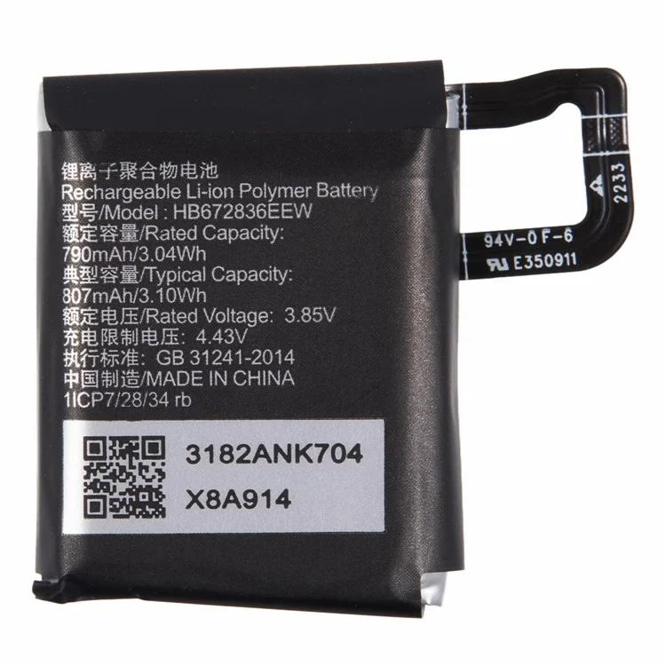Для Honor Watch GS Pro 3.85V 790mAh перезаряжаемая литий-полимерная батарея сборочная часть (Кодировать: HB672836EEW) (Без логотипа)
Для Honor Watch GS Pro 3.85V 790mAh перезаряжаемая литий-полимерная батарея сборочная часть (Кодировать: HB672836EEW) (Без логотипа)