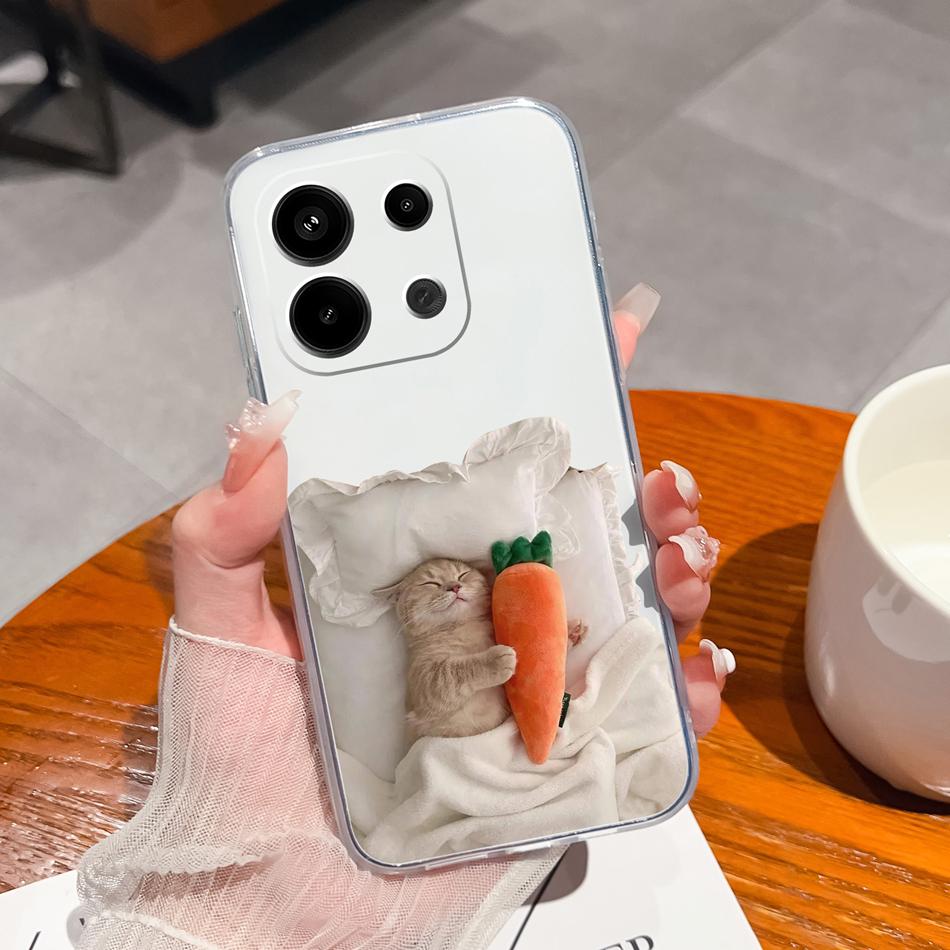 Чехол для Redmi Note 13 Pro Plus Простой дизайн Прозрачная задняя крышка Для Xiaomi Redmi Note13 Funda Мягкий силиконовый Защита для телефона Redmi Note 13Pro(4G)
Чехол для Redmi Note 13 Pro Plus Простой дизайн Прозрачная задняя крышка Для Xiaomi Redmi Note13 Funda Мягкий силиконовый Защита для телефона Redmi Note 13Pro(4G)