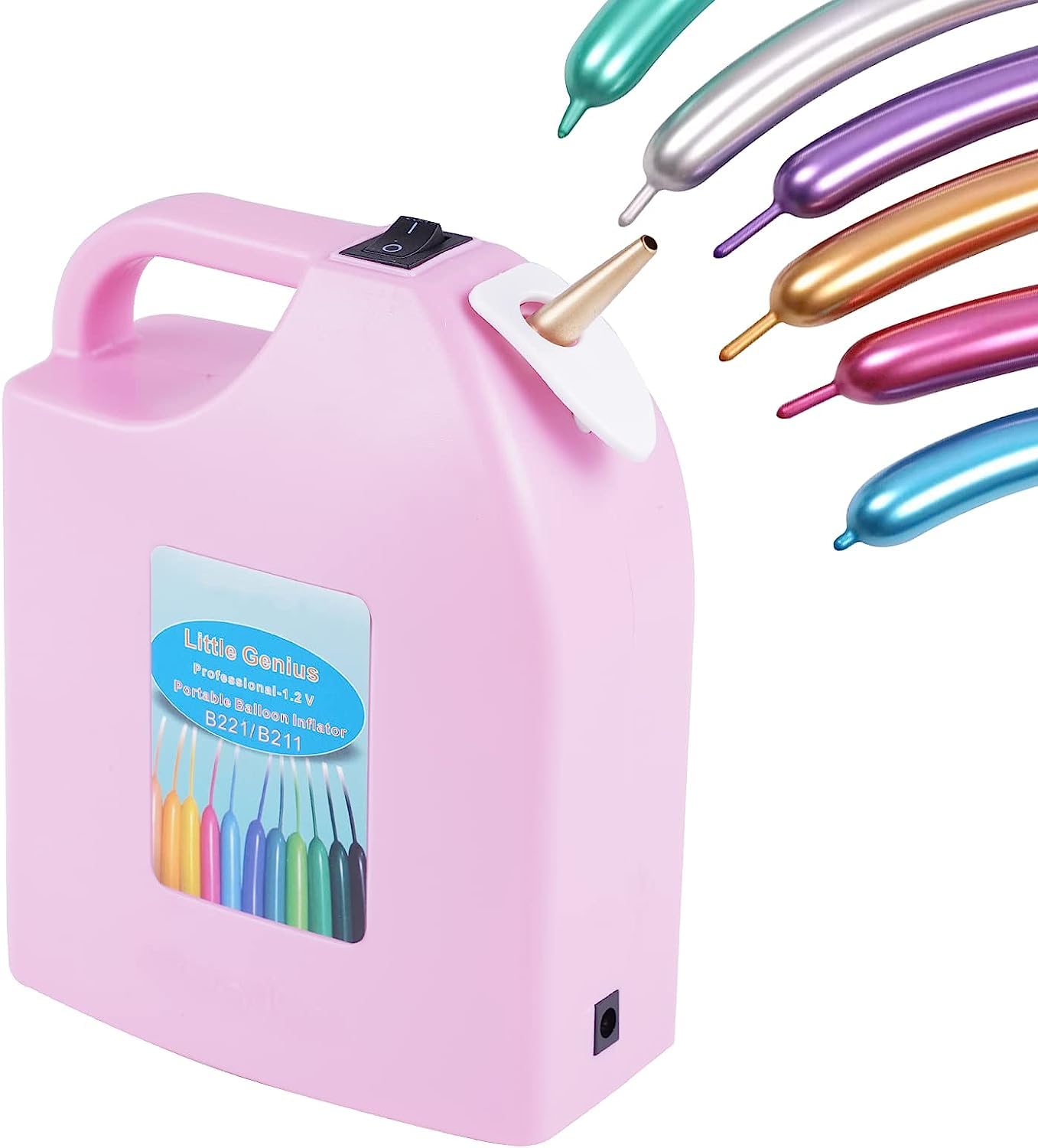 Акумуляторний електричний повітряний насос для чарівних кульок Зручні прикраси для вечірки з нагоди дня народження Кульки, 260/360 кульок, Кульки, Насос, Надувач, рожевий
Акумуляторний електричний повітряний насос для чарівних кульок Зручні прикраси для вечірки з нагоди дня народження Кульки, 260/360 кульок, Кульки, Насос, Надувач, рожевий