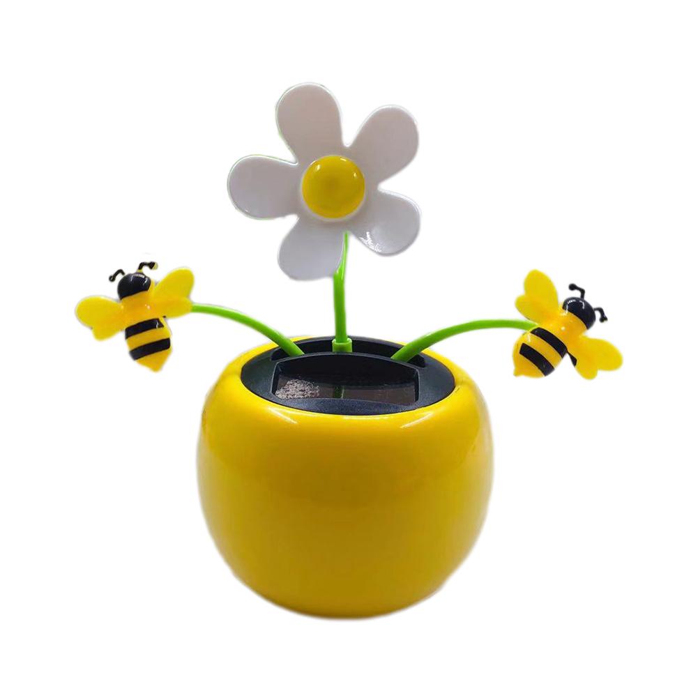 Solar Motion Flower with Dancing Bee and Butterflies for Home Office Car or Garden Decor Silent and Smooth Movement
Solar Motion Flower with Dancing Bee and Butterflies for Home Office Car or Garden Decor Silent and Smooth Movement