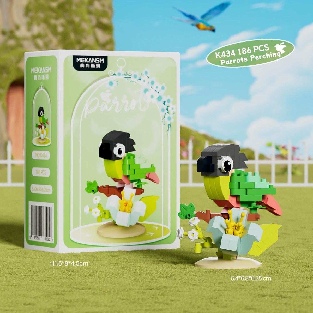 Parrot Bird Small Blocks Building Creative Educational Assembling Playthings For Boys Girls Suitable For Decorate Boys Toys Kid NO BOX
Parrot Bird Small Blocks Building Creative Educational Assembling Playthings For Boys Girls Suitable For Decorate Boys Toys Kid NO BOX
