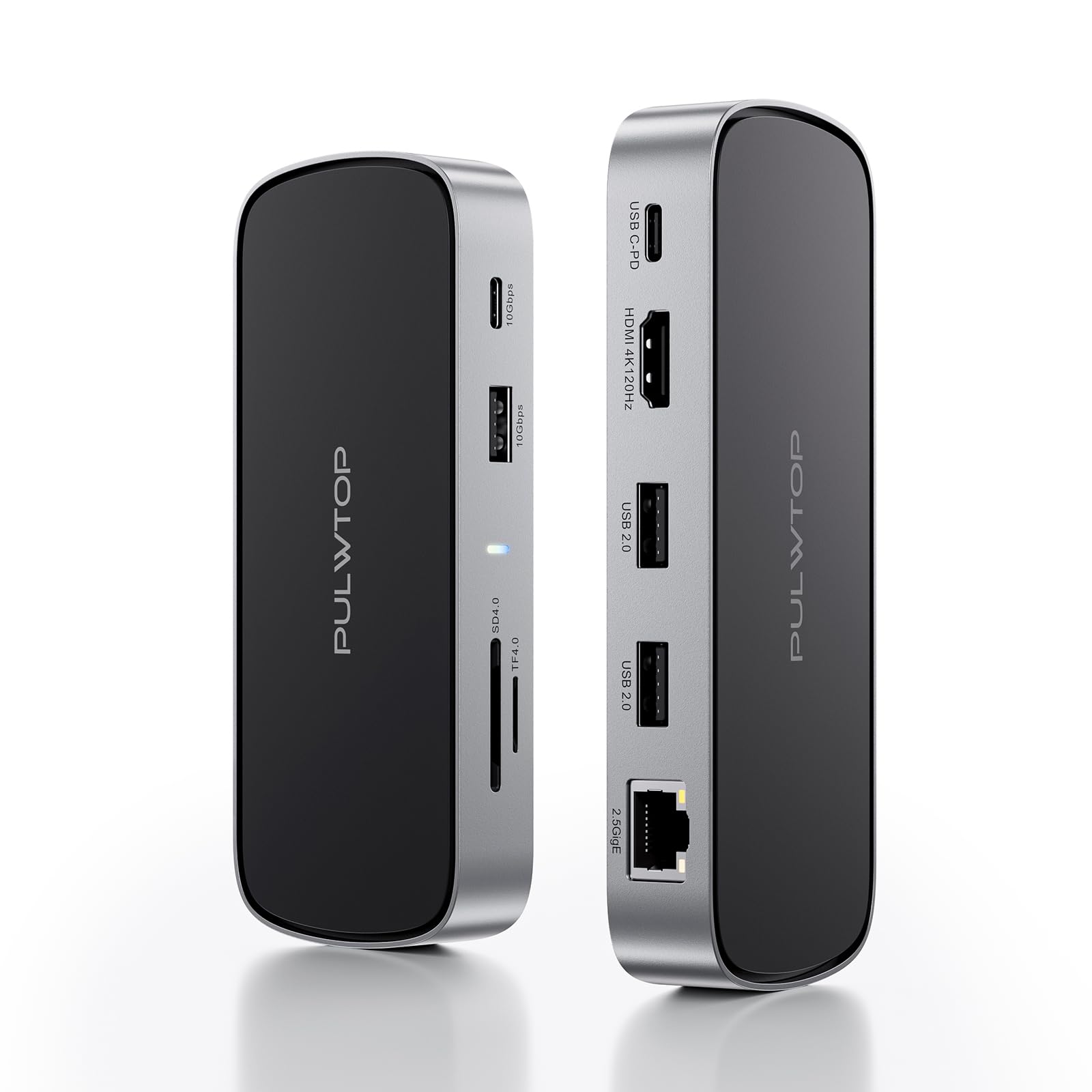 PULWTOP 10 в 1 маленькая док-станция USB C ПК док-станция не 1 x HDMI 4K 8K 2 x USB для хост-PD выход 100 Вт Windows совместима (Адаптер в комплекте) @120Гц/ чёрный
PULWTOP 10 в 1 маленькая док-станция USB C ПК док-станция не 1 x HDMI 4K 8K 2 x USB для хост-PD выход 100 Вт Windows совместима (Адаптер в комплекте) @120Гц/ чёрный