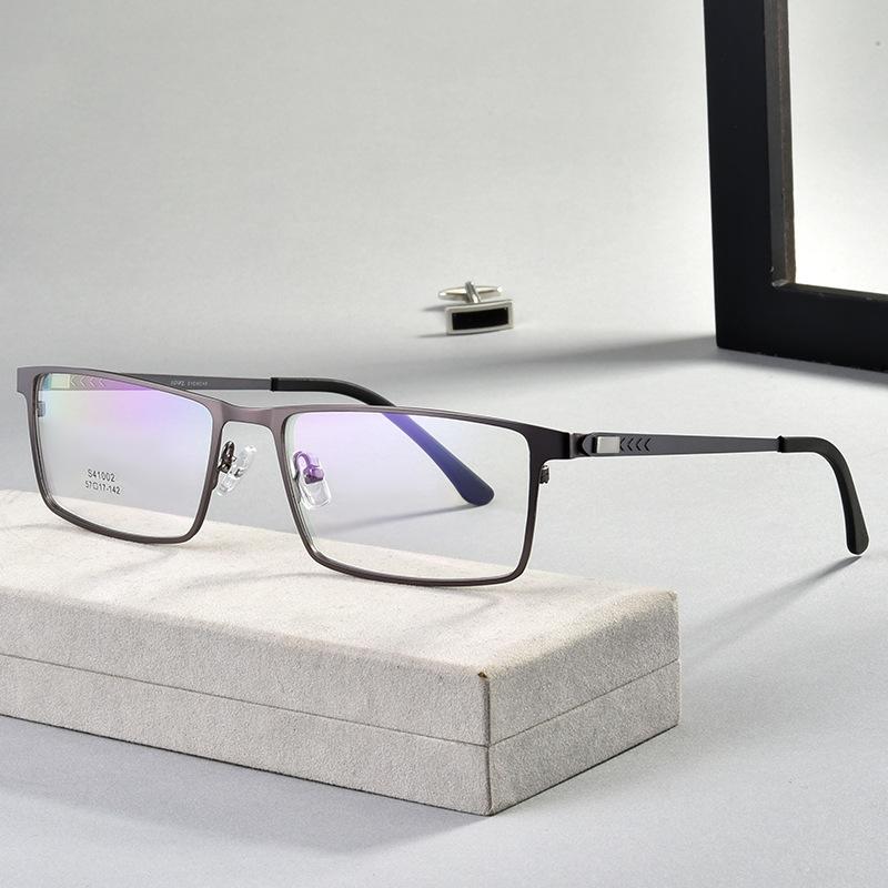 Danyang Glasses Factory Big Face Spring Leg Optical Frame Ultra Light Full Frame Metal Myopia Glasses Frame Men S Business чорний
Danyang Glasses Factory Big Face Spring Leg Optical Frame Ultra Light Full Frame Metal Myopia Glasses Frame Men S Business чорний