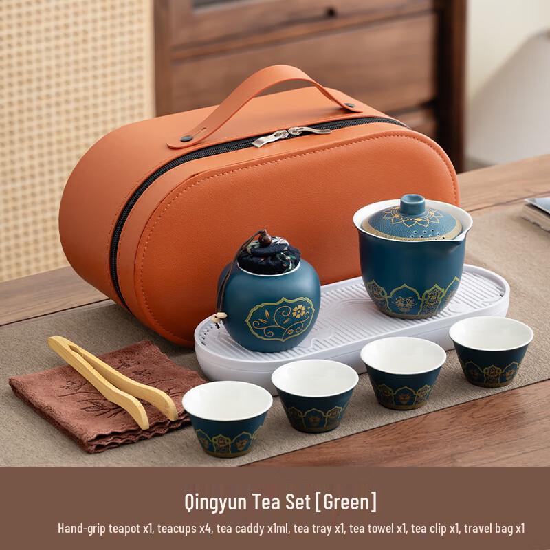 Chaxun Portable Ceramic Travel Tea Set
Chaxun Portable Ceramic Travel Tea Set