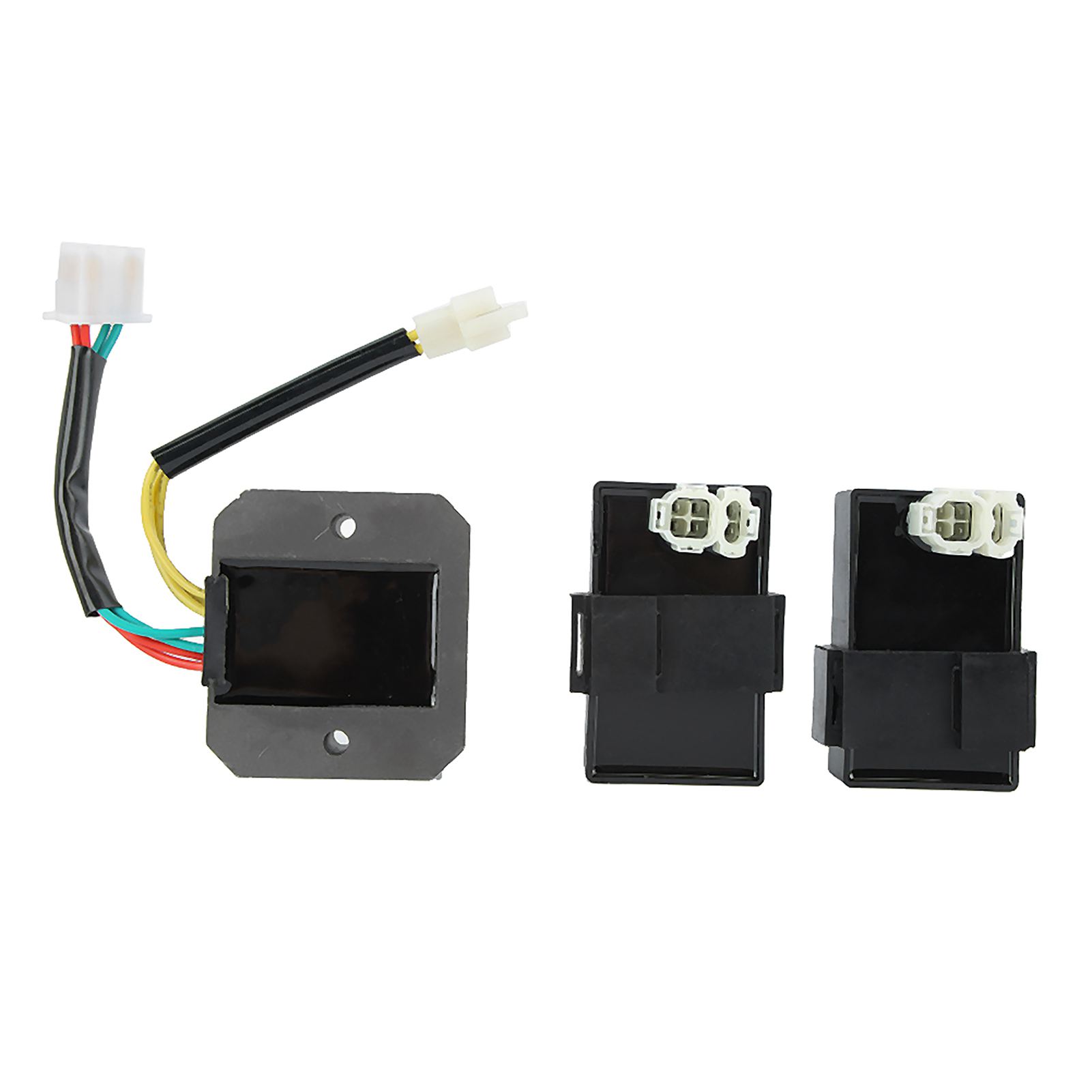 3PcsSet CDI Double Ignition + Regulator Rectifier Fit for XL 600 V Transalp 19891996
3PcsSet CDI Double Ignition + Regulator Rectifier Fit for XL 600 V Transalp 19891996