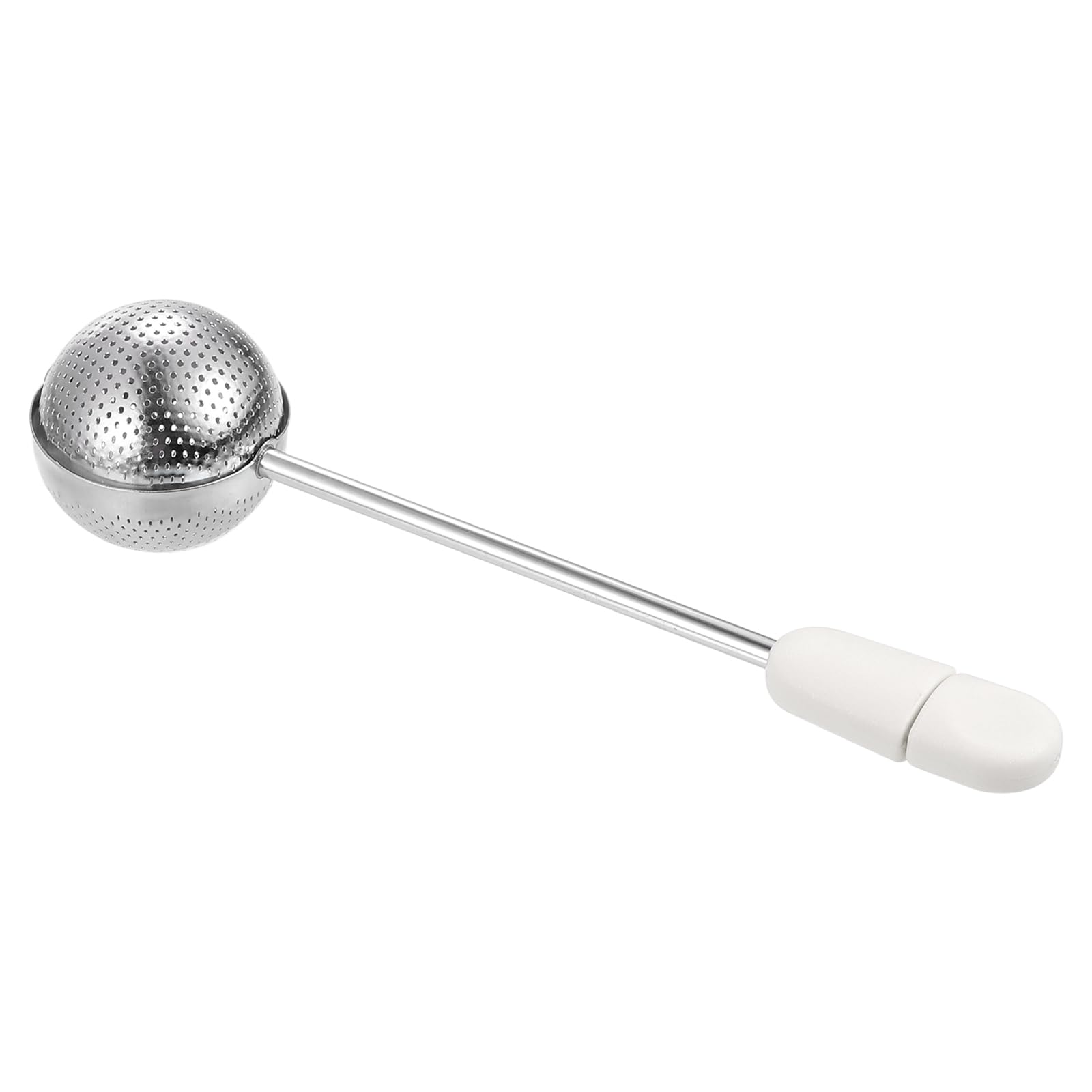 uxcell 1-Piece Tea Infuser Filter, Loose Tea Steeper, Stainless Steel Tea Strainer with Handle, Tea Ball for Loose Leaf Tea, White
uxcell 1-Piece Tea Infuser Filter, Loose Tea Steeper, Stainless Steel Tea Strainer with Handle, Tea Ball for Loose Leaf Tea, White