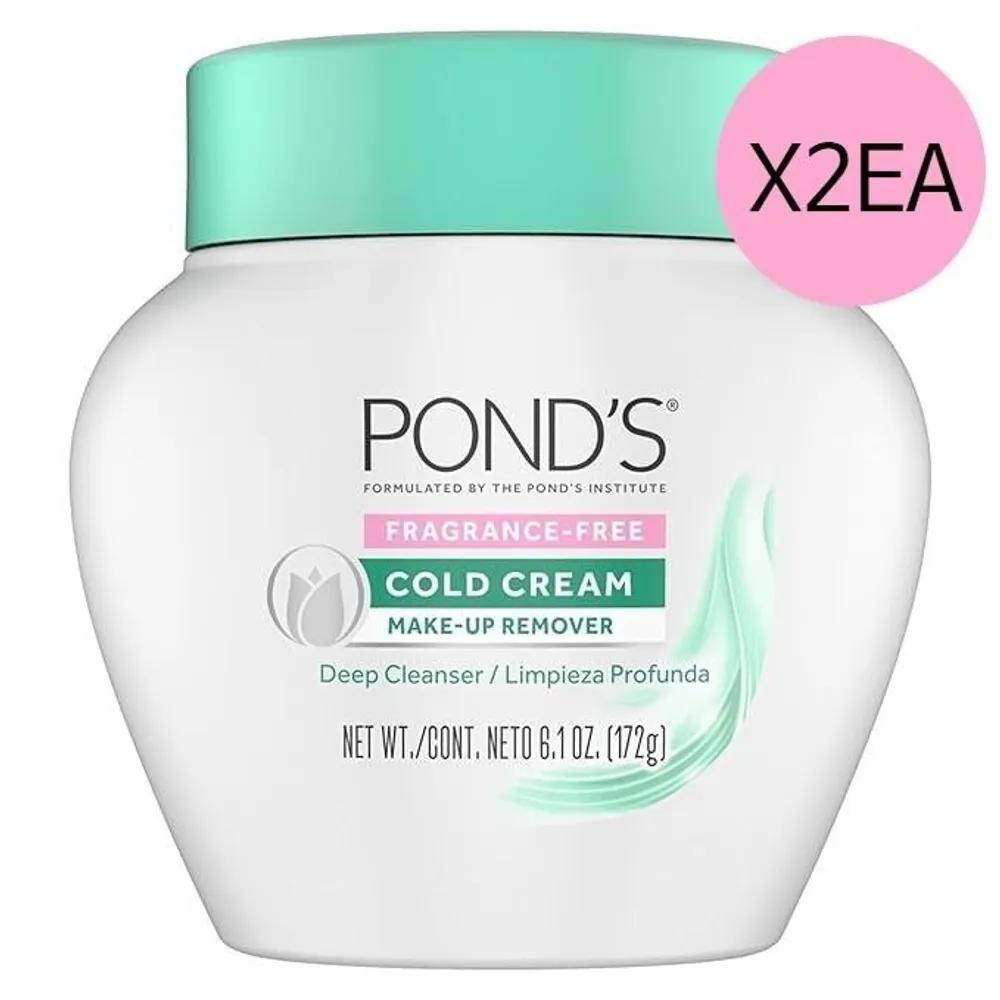 POND S Cold Cream Makeup Remover Facial Cleanser 172g x 2
POND S Cold Cream Makeup Remover Facial Cleanser 172g x 2