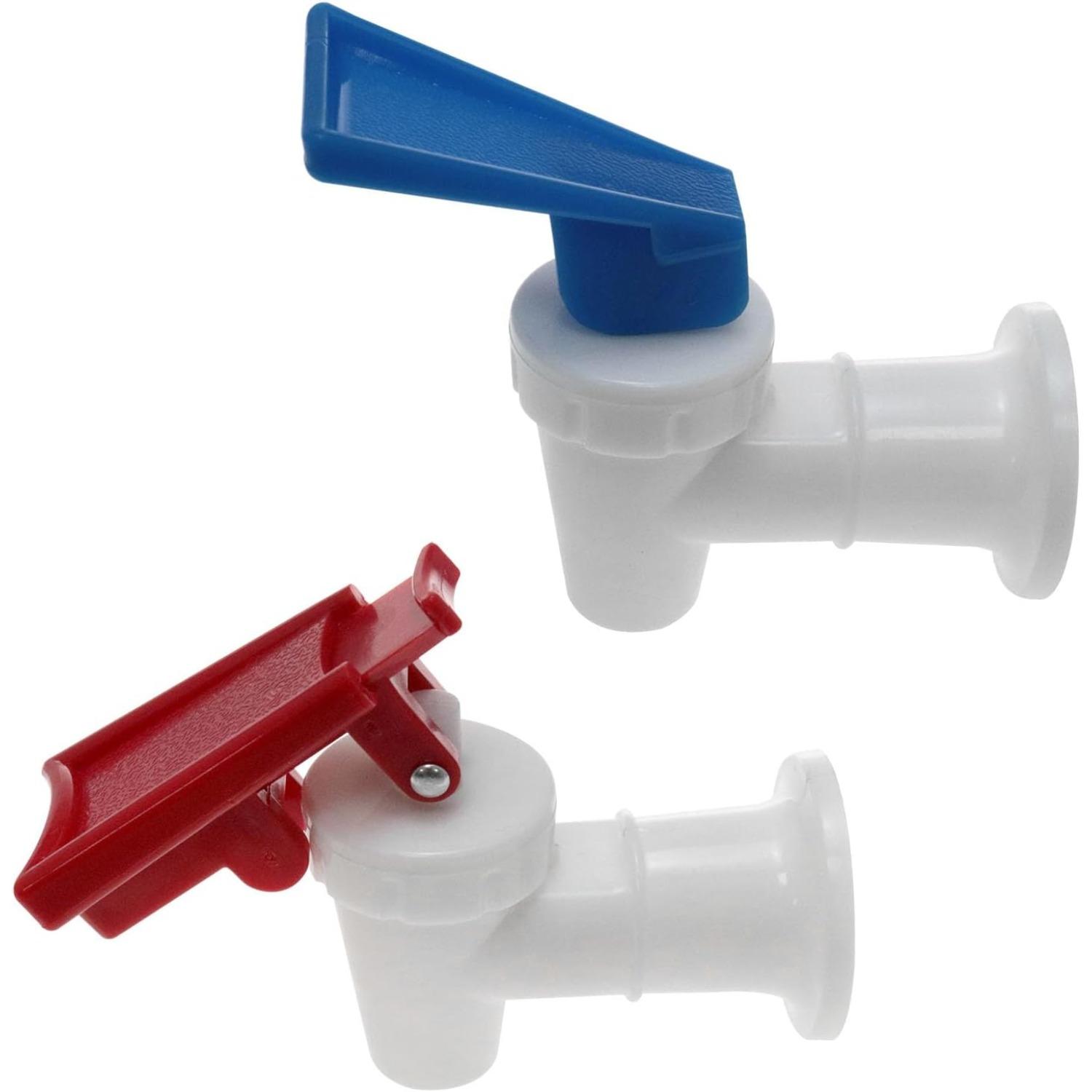 Xhziy Plastic Water Cooler Faucet Reusable Tap Outlet Leak Proof Water Drink Rod Pour Valve Tank Faucet Red with Safety Lock and Blue One Each 2PCS
Xhziy Plastic Water Cooler Faucet Reusable Tap Outlet Leak Proof Water Drink Rod Pour Valve Tank Faucet Red with Safety Lock and Blue One Each 2PCS