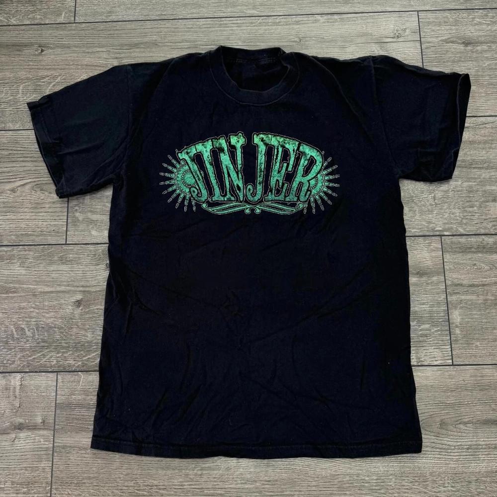 Vtg JINJER Band Logo Black Color Full Size Shirt MD1350 Unisex T-Shirt XXXXL
Vtg JINJER Band Logo Black Color Full Size Shirt MD1350 Unisex T-Shirt XXXXL