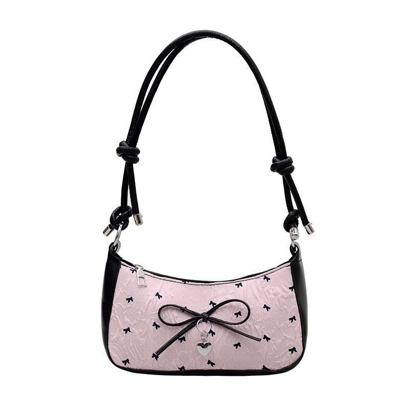 Bow Knot Shoulder Bag Elegant Women Underarm Purse Fashionable Mini Handbag Lightweight Casual Daily Commute Dating Gift
Bow Knot Shoulder Bag Elegant Women Underarm Purse Fashionable Mini Handbag Lightweight Casual Daily Commute Dating Gift