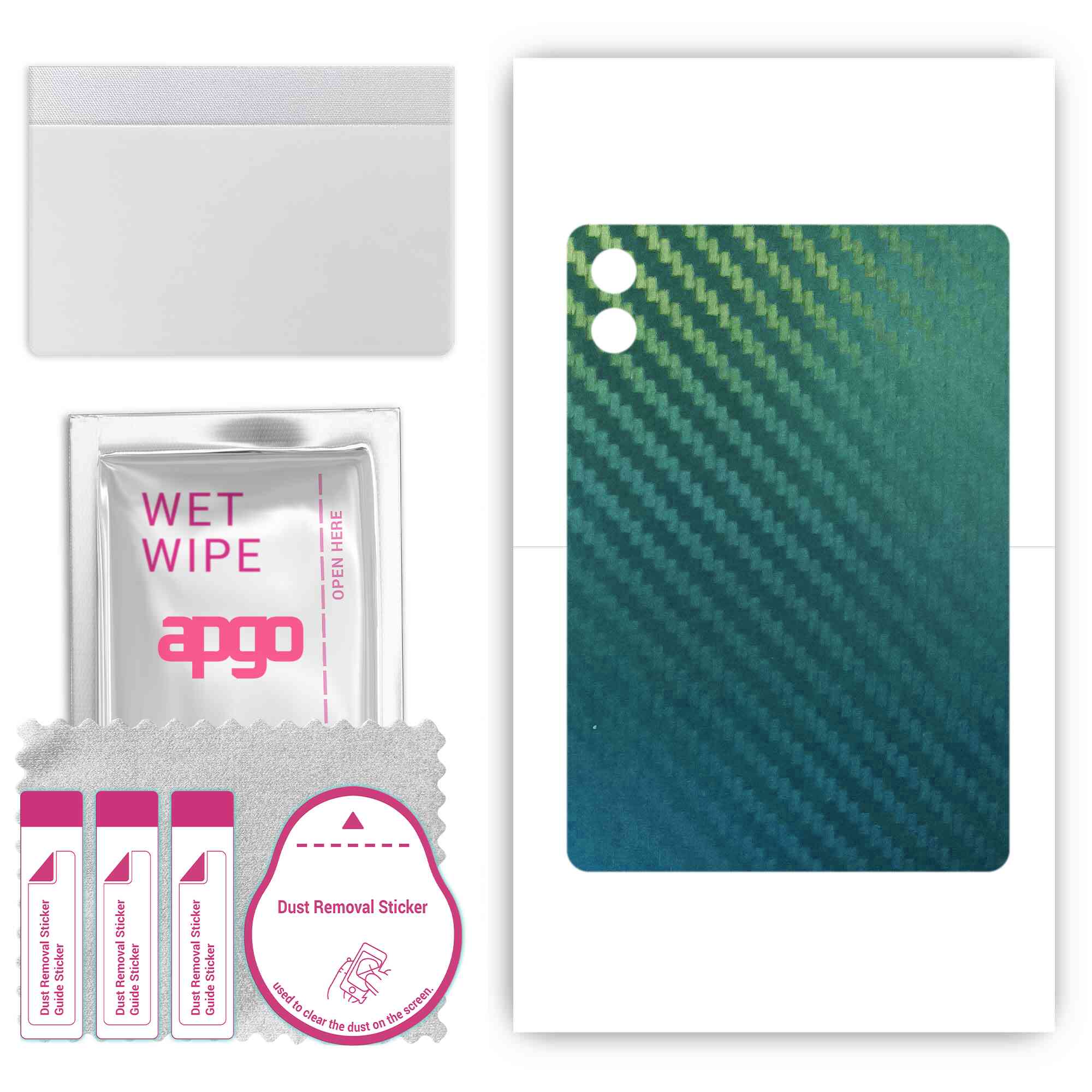 apgo Protective Skin Sticker for the back compatible with Umidigi G3 Tab, Wrap Film, Foil, Vinyl - Pattern Carbon Chameleon CAKA1
apgo Protective Skin Sticker for the back compatible with Umidigi G3 Tab, Wrap Film, Foil, Vinyl - Pattern Carbon Chameleon CAKA1