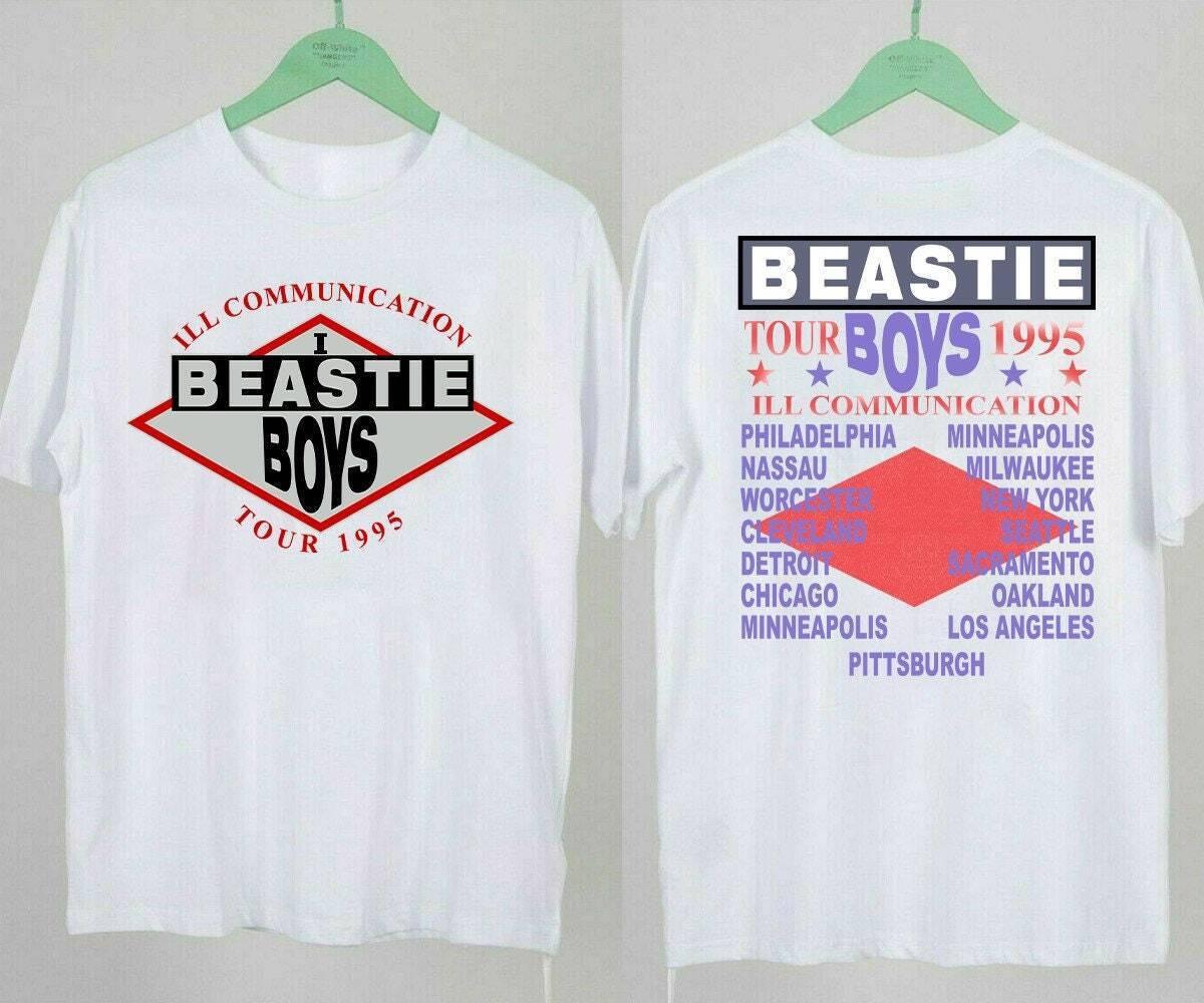 Vintage 1995 Beastie Boys Communication Tour T-Shirt Mens Womens Tees Top M
Vintage 1995 Beastie Boys Communication Tour T-Shirt Mens Womens Tees Top M
