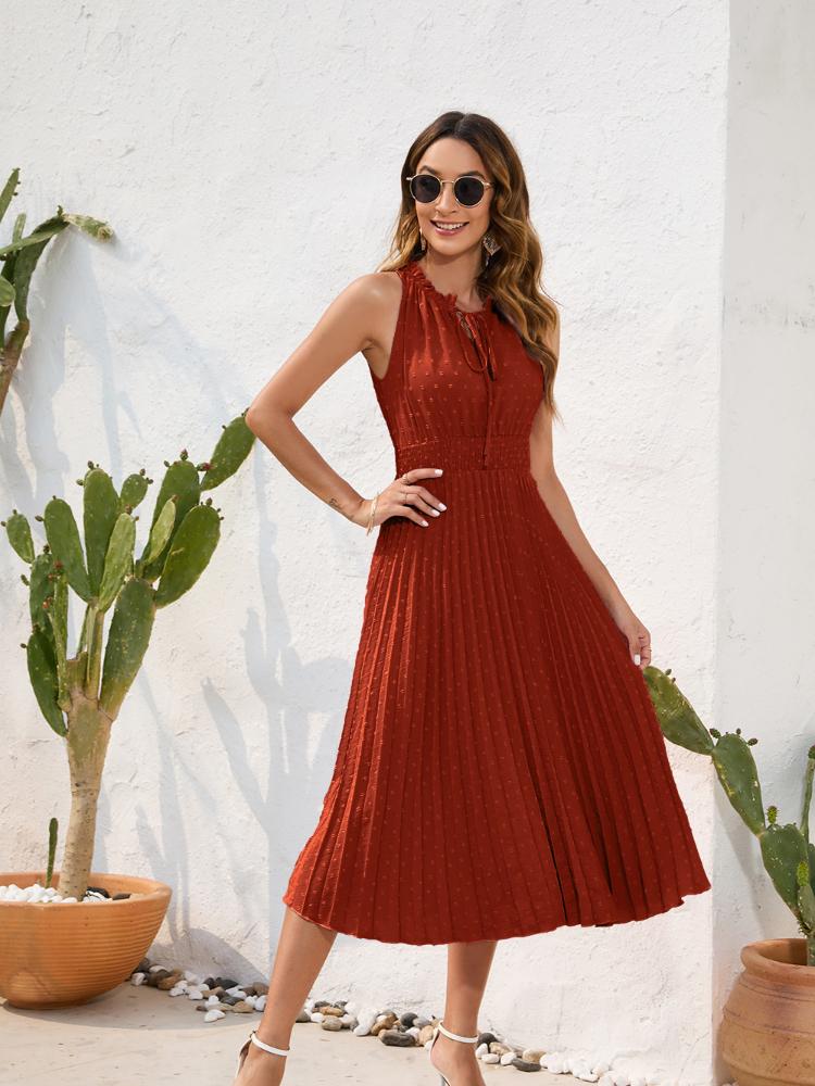 Women s Sleeveless Pleated Midi Dress in Multiple Colors, Elegant A-Line Flowy Summer Dress XXL помаранчевий
Women s Sleeveless Pleated Midi Dress in Multiple Colors, Elegant A-Line Flowy Summer Dress XXL помаранчевий