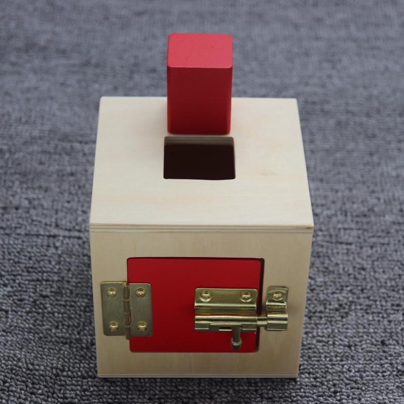 Montessori Wooden Shape & Color Matching Lock Box for Early Education
Montessori Wooden Shape & Color Matching Lock Box for Early Education