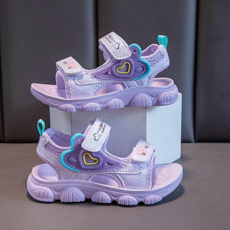 Big Middle Kids Open Toe Beach Sandals, Korean Soft Sole Girls Sports Summer Shoes 37 фіолетовий
Big Middle Kids Open Toe Beach Sandals, Korean Soft Sole Girls Sports Summer Shoes 37 фіолетовий