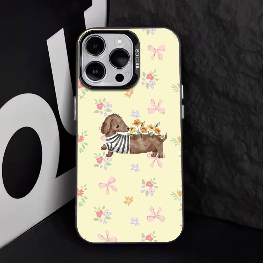 Sausage Dog Phone Case For iPhone 17,16,15,14,13,12,11 Plus,Pro Max,XS,Colored Silver Plated Inside Cover iPhone15
Sausage Dog Phone Case For iPhone 17,16,15,14,13,12,11 Plus,Pro Max,XS,Colored Silver Plated Inside Cover iPhone15
