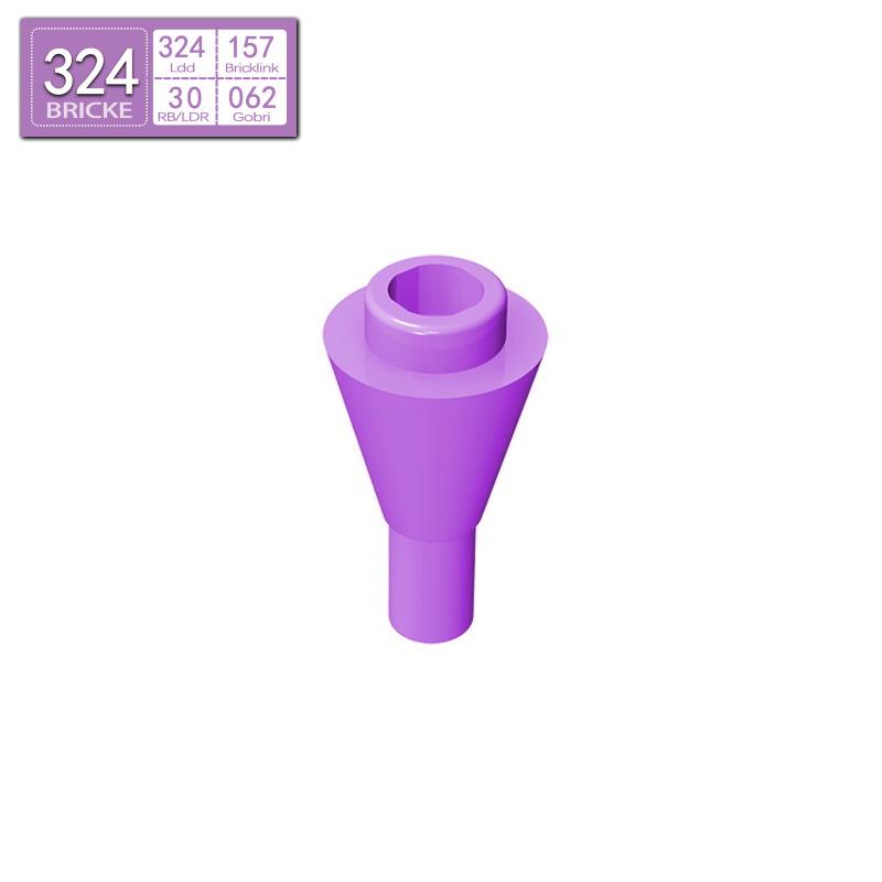 BRICKE Conical Ice Cream Cone, LEGO 11610 Compatible Bulk DIY Educational Brick Building Blocks Piece
BRICKE Conical Ice Cream Cone, LEGO 11610 Compatible Bulk DIY Educational Brick Building Blocks Piece