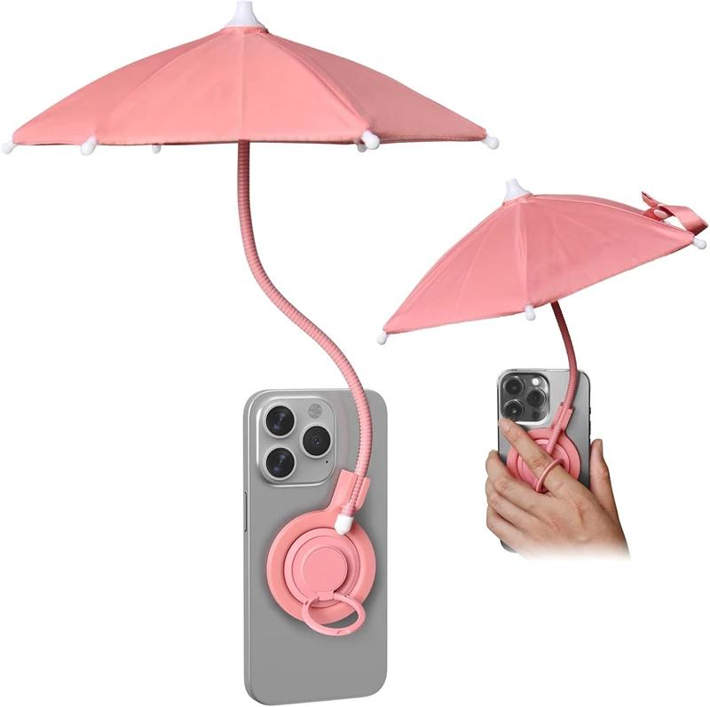 Magnetic Phone Umbrella for Sun Adjustable Ring Holder Tripod for Magsafe IPhone Samsung Video Outdoor Phone Selfie Stick Stand рожевий
Magnetic Phone Umbrella for Sun Adjustable Ring Holder Tripod for Magsafe IPhone Samsung Video Outdoor Phone Selfie Stick Stand рожевий