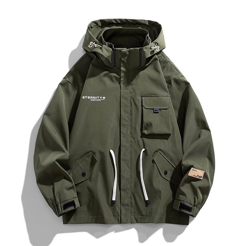 Coat Men s Spring Korean Version of The Trend Men s Loose Cargo Large Size Jacket On Casual Clothes Men L
Coat Men s Spring Korean Version of The Trend Men s Loose Cargo Large Size Jacket On Casual Clothes Men L