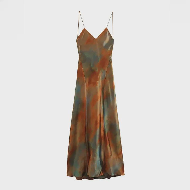 2023 Autumn Sleeveless Tie-Dye Waisted Midi Dress Large
2023 Autumn Sleeveless Tie-Dye Waisted Midi Dress Large