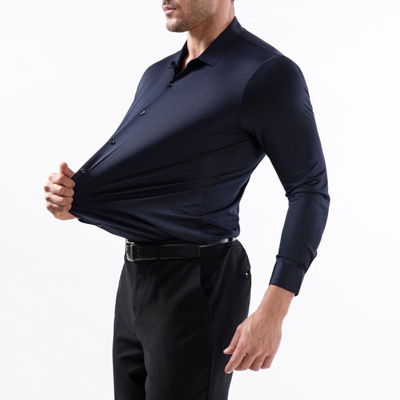 100 KG Non-Iron Four-way stretch Men s Long Sleeve Shirt Silky Foreign Trade Cross-Border Amazon Euro Men s TopS Shirts 2XL темно-синього кольору
100 KG Non-Iron Four-way stretch Men s Long Sleeve Shirt Silky Foreign Trade Cross-Border Amazon Euro Men s TopS Shirts 2XL темно-синього кольору