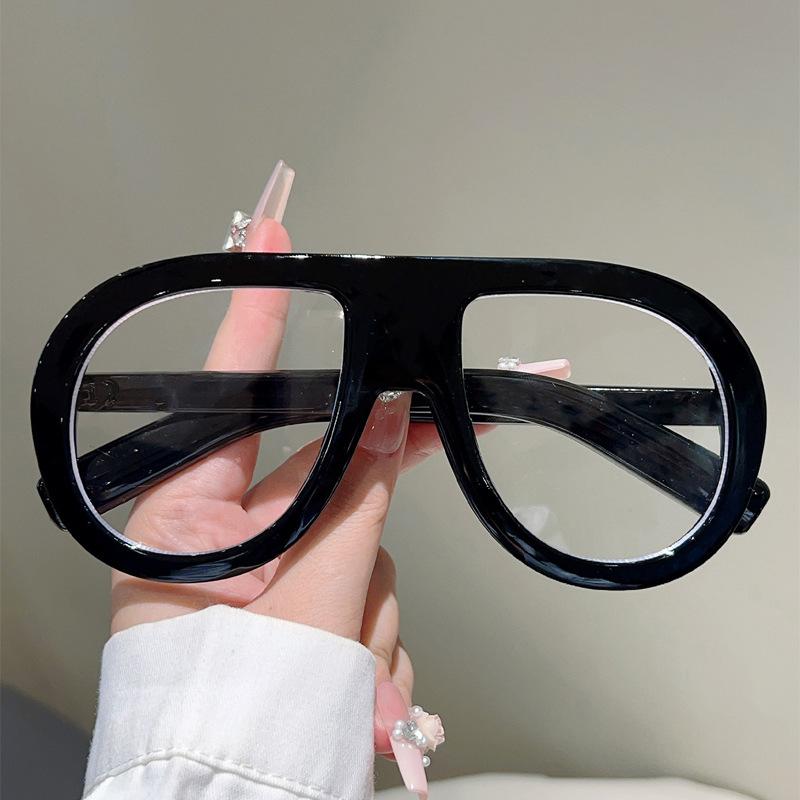 Vintage Oversized Pilot Anti Blue Light Optical Glasses Big Frame Women Luxury Myopia Customize Prescription Eye Glasses Frames
Vintage Oversized Pilot Anti Blue Light Optical Glasses Big Frame Women Luxury Myopia Customize Prescription Eye Glasses Frames
