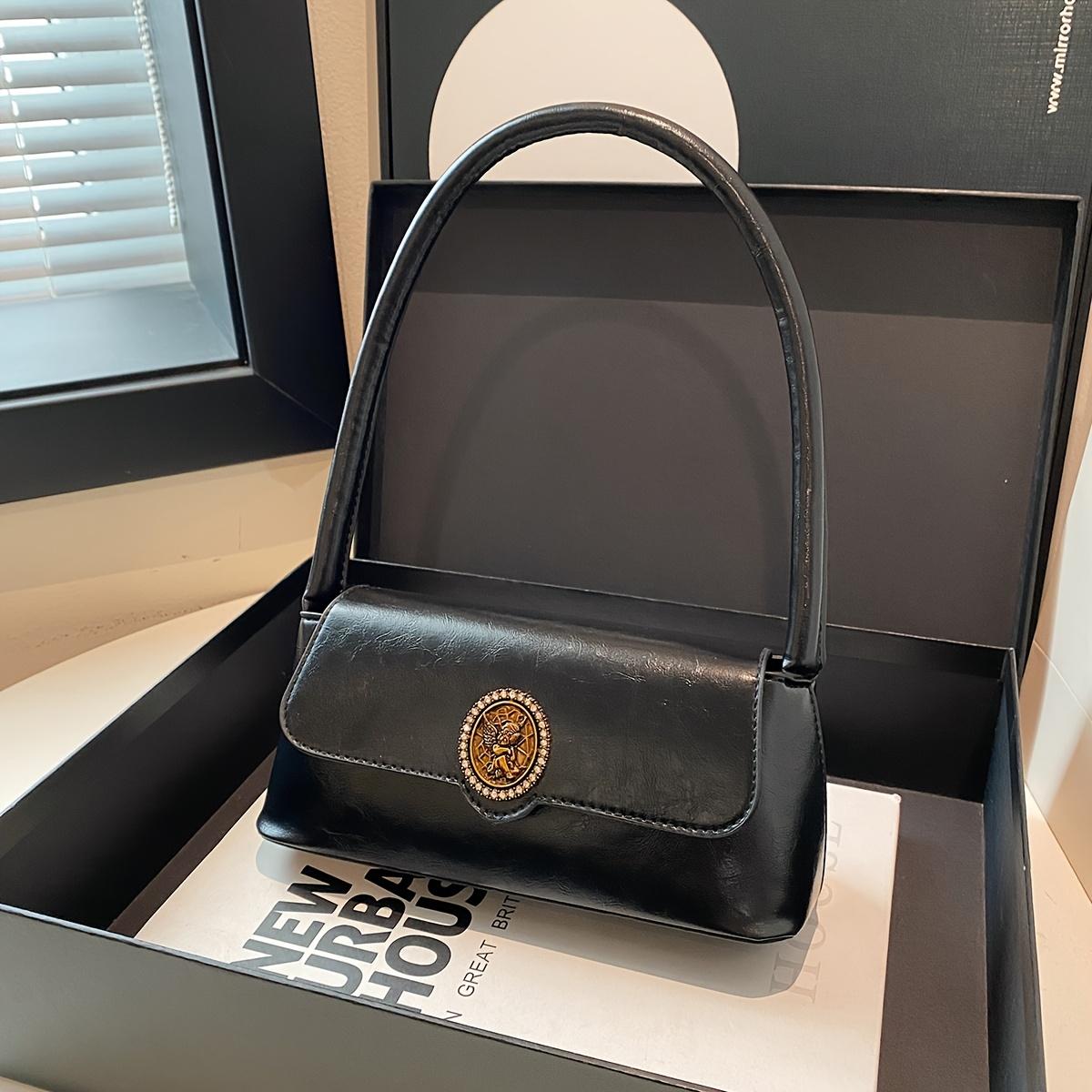 Шикарная французская винтажная мини-сумка через плечо для женщин, сумка-тоут с магнитной застежкой, универсальная, стильная
Шикарная французская винтажная мини-сумка через плечо для женщин, сумка-тоут с магнитной застежкой, универсальная, стильная