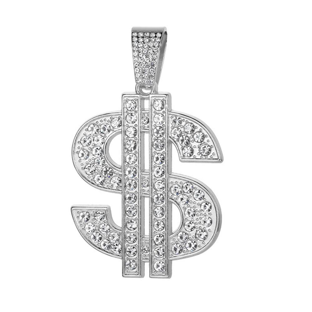 Fashion Hip Hop Dollar Pendant Necklace with 13mm Cuban Chain US Dollar Money Sign Necklaces Rap Rock Punk Jewelry For Man Gift
Fashion Hip Hop Dollar Pendant Necklace with 13mm Cuban Chain US Dollar Money Sign Necklaces Rap Rock Punk Jewelry For Man Gift