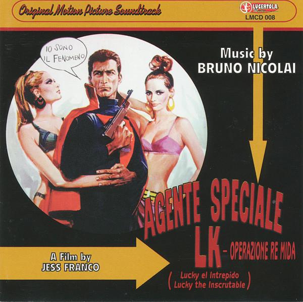CD BRUNO NICOLAI - Agente Speciale LK (Original Motion LMCD008 Lucertola Media 1996 Germany Jazz Used
CD BRUNO NICOLAI - Agente Speciale LK (Original Motion LMCD008 Lucertola Media 1996 Germany Jazz Used