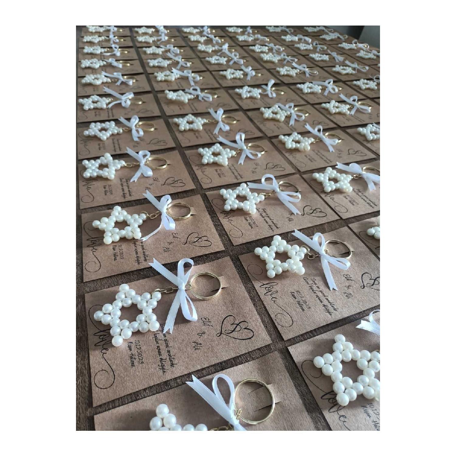 Брелок з перламутровою зіркою, подарунок на весільні заручини, 15 предметів
Брелок з перламутровою зіркою, подарунок на весільні заручини, 15 предметів