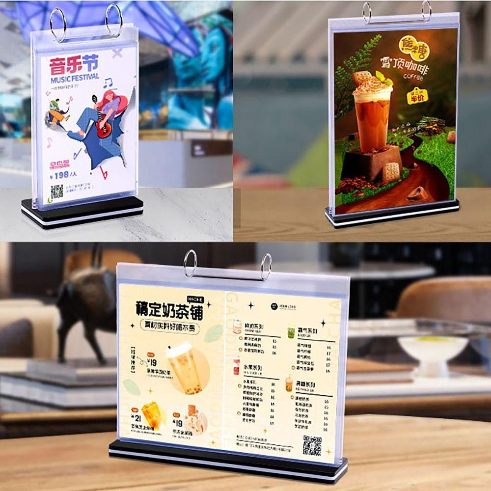 Pageable Pocket Display Waterproof Paper Menu Display Stand Durable Flip Menu Stand Dining-table A6
Pageable Pocket Display Waterproof Paper Menu Display Stand Durable Flip Menu Stand Dining-table A6