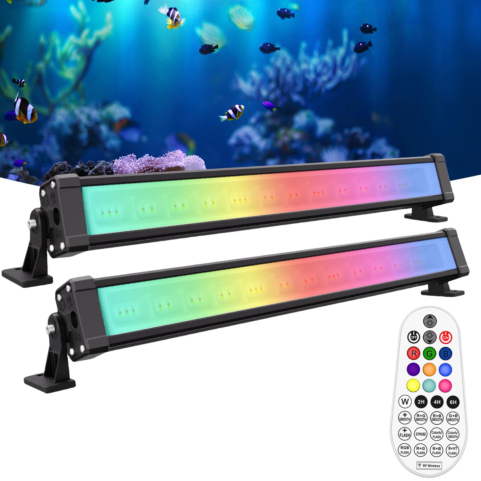 MEIKEE 42 Вт RGB Light Прожектор Висока яскравість Контроль кольору з можливістю затемнення з пультом дистанційного керування Внутрішнє оздоблення Настінна мийка Зовнішнє світло для знаків чорний
MEIKEE 42 Вт RGB Light Прожектор Висока яскравість Контроль кольору з можливістю затемнення з пультом дистанційного керування Внутрішнє оздоблення Настінна мийка Зовнішнє світло для знаків чорний