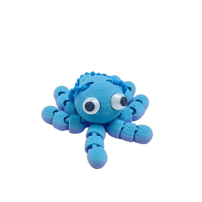1/4pcs 3D Printed Octopus Movable Joint Rotatable Articulated Key Chain Pendant Office Desktop Ornament Adults Kid Toy Crafts синій
1/4pcs 3D Printed Octopus Movable Joint Rotatable Articulated Key Chain Pendant Office Desktop Ornament Adults Kid Toy Crafts синій