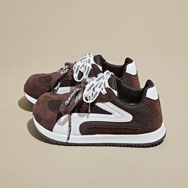 Женские повседневные кроссовки на массивной платформе, дышащая сетка, шнуровка, нескользящая обувь для ходьбы для женщин, удобные кроссовки для работы на открытом воздухе, бега, теннисные кроссовки 40 коричневый
Женские повседневные кроссовки на массивной платформе, дышащая сетка, шнуровка, нескользящая обувь для ходьбы для женщин, удобные кроссовки для работы на открытом воздухе, бега, теннисные кроссовки 40 коричневый